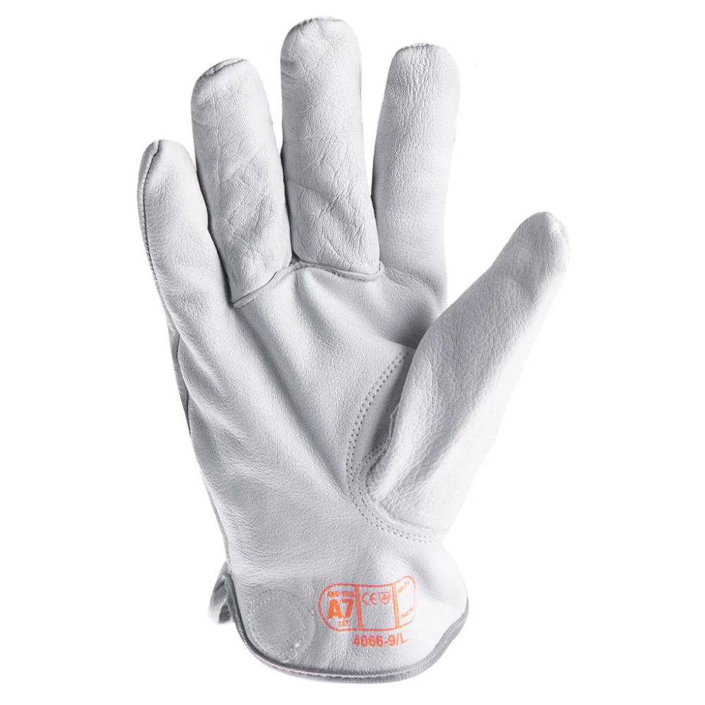 HexArmor Chrome SLT 4066 A7 Cut Leather Glove from GME Supply